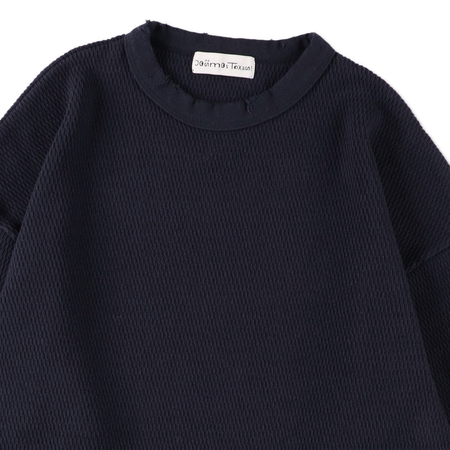 COSMOS TEXAS thermal ls tee navy【ctfw25cs03】(N)