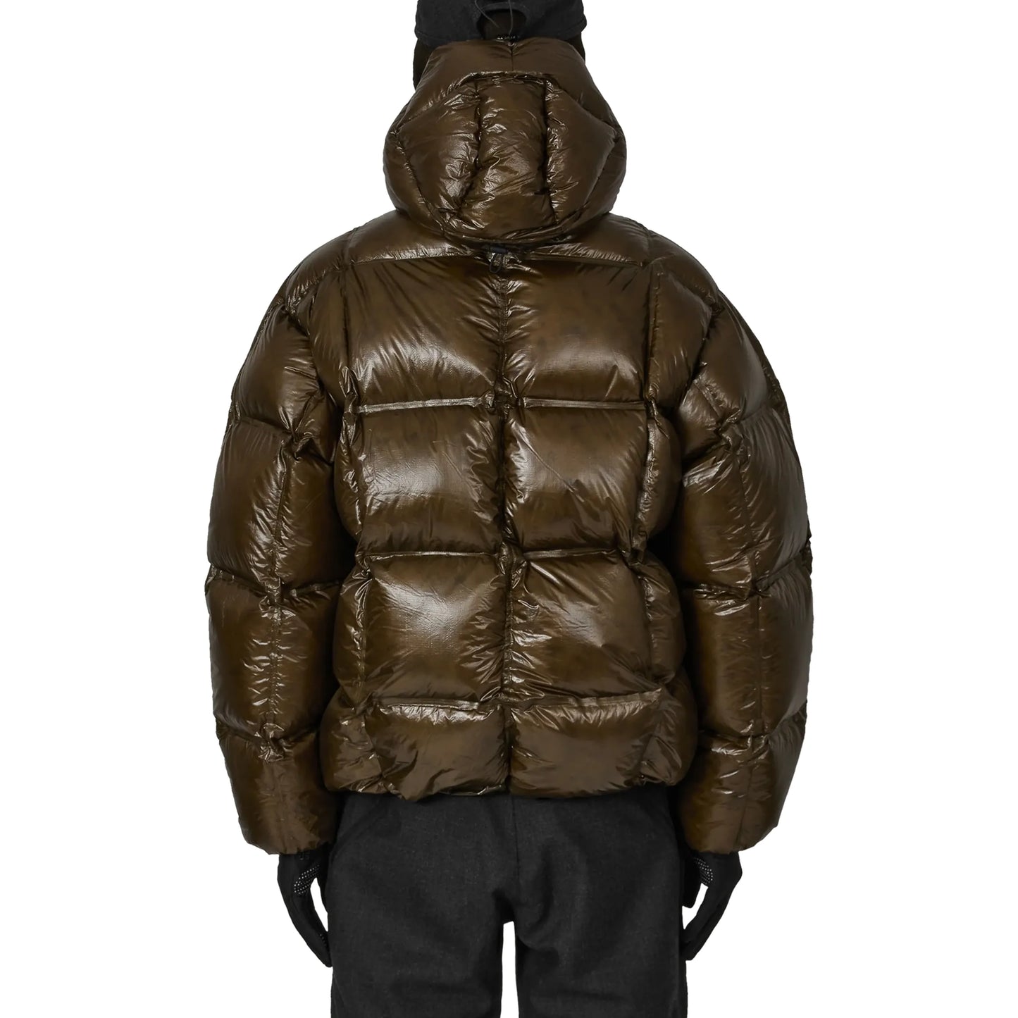 ROA CUBE 650 Fill Power Down Jacket Dark Green 着用イメージ 背面