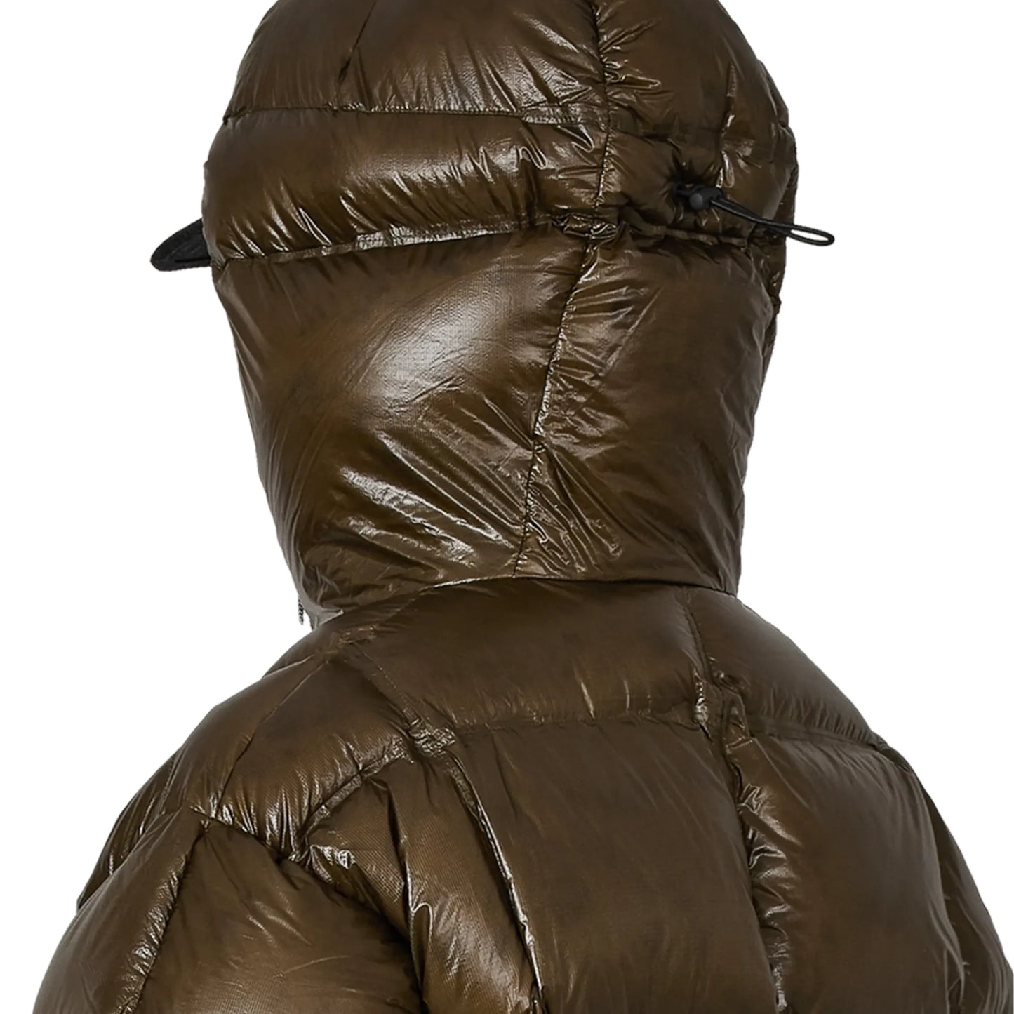ROA CUBE 650 Fill Power Down Jacket Dark Green 着用イメージ フード背面