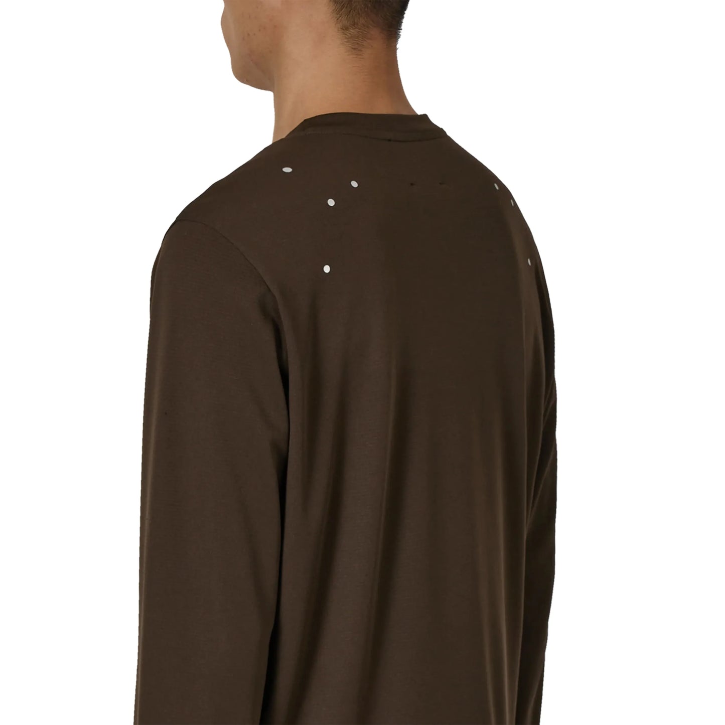 ROA FIREFLIES Base Layer Fast Dry Long Sleeve Brown 着用イメージ 背面詳細