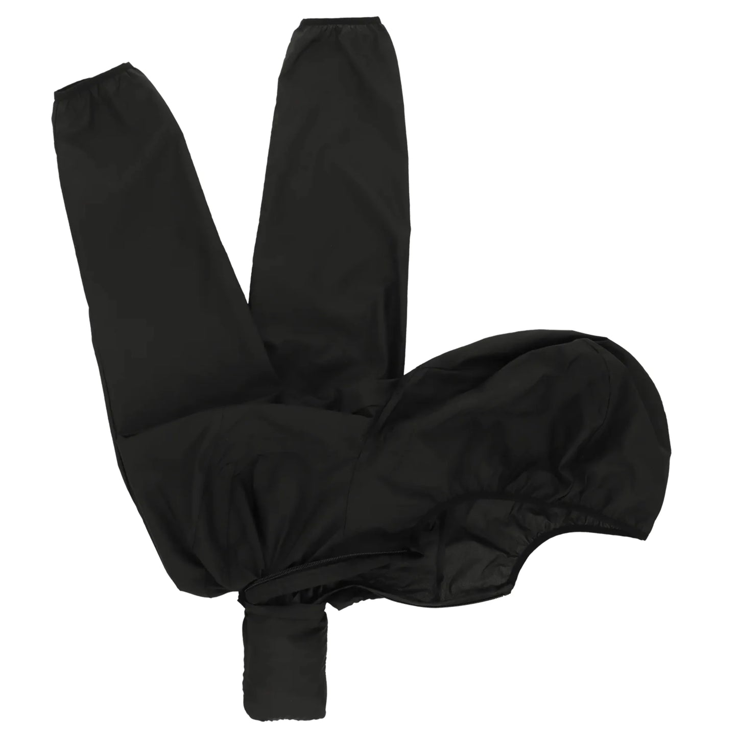 ROA HUE Packable Wind Jacket Black 着用画像 パッカブル 収納