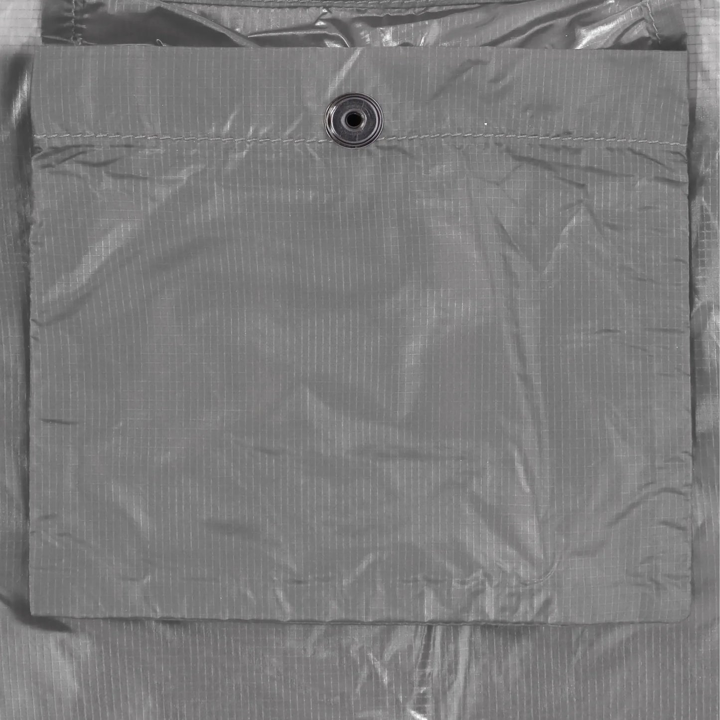 ROA LAKI Packable Knot Bag Silver ポケット部分