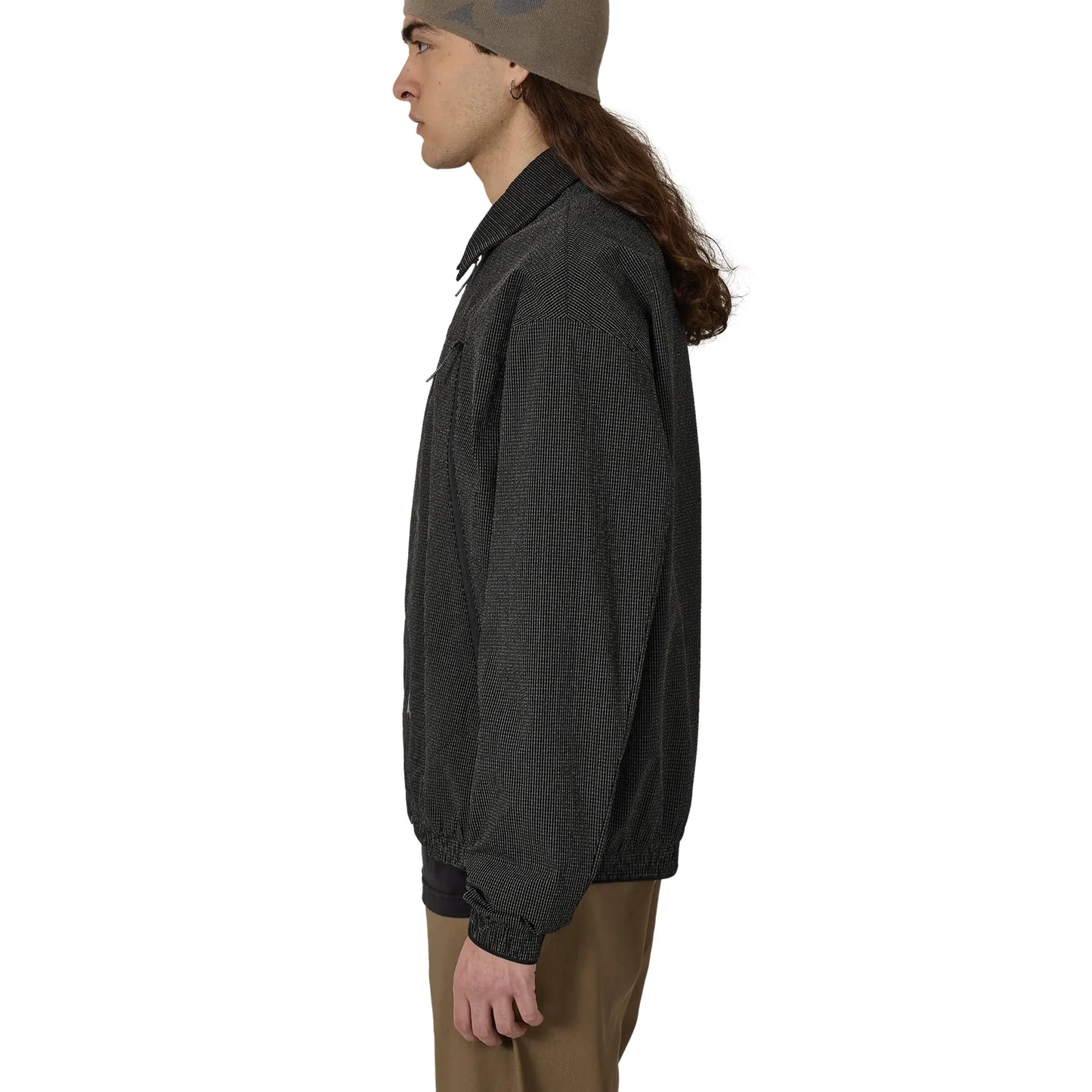 ROA LAMON Reinforced Technical Zip Up Shirt Black 着用イメージ 側面
