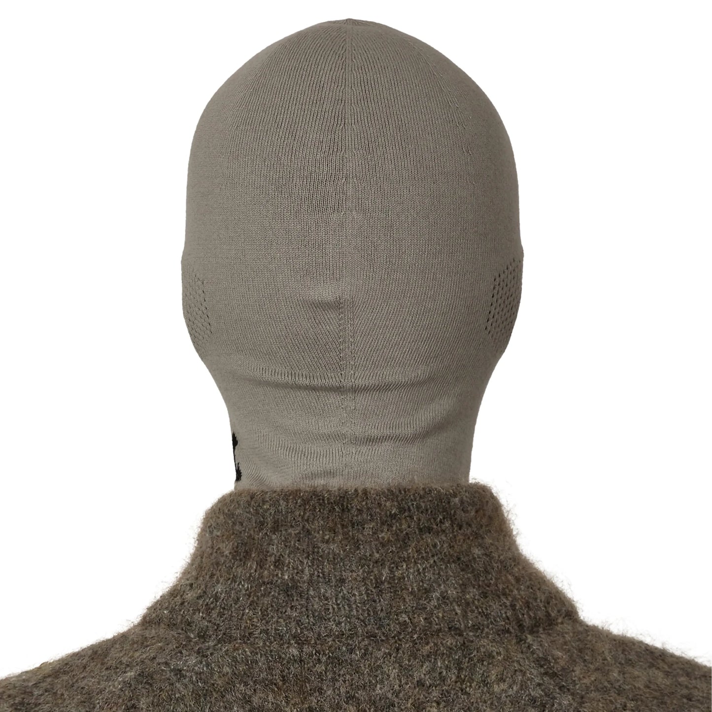 ROA OWL Seamless Biofil® Breathable Balaclava Light Grey 女性着用画像 背面