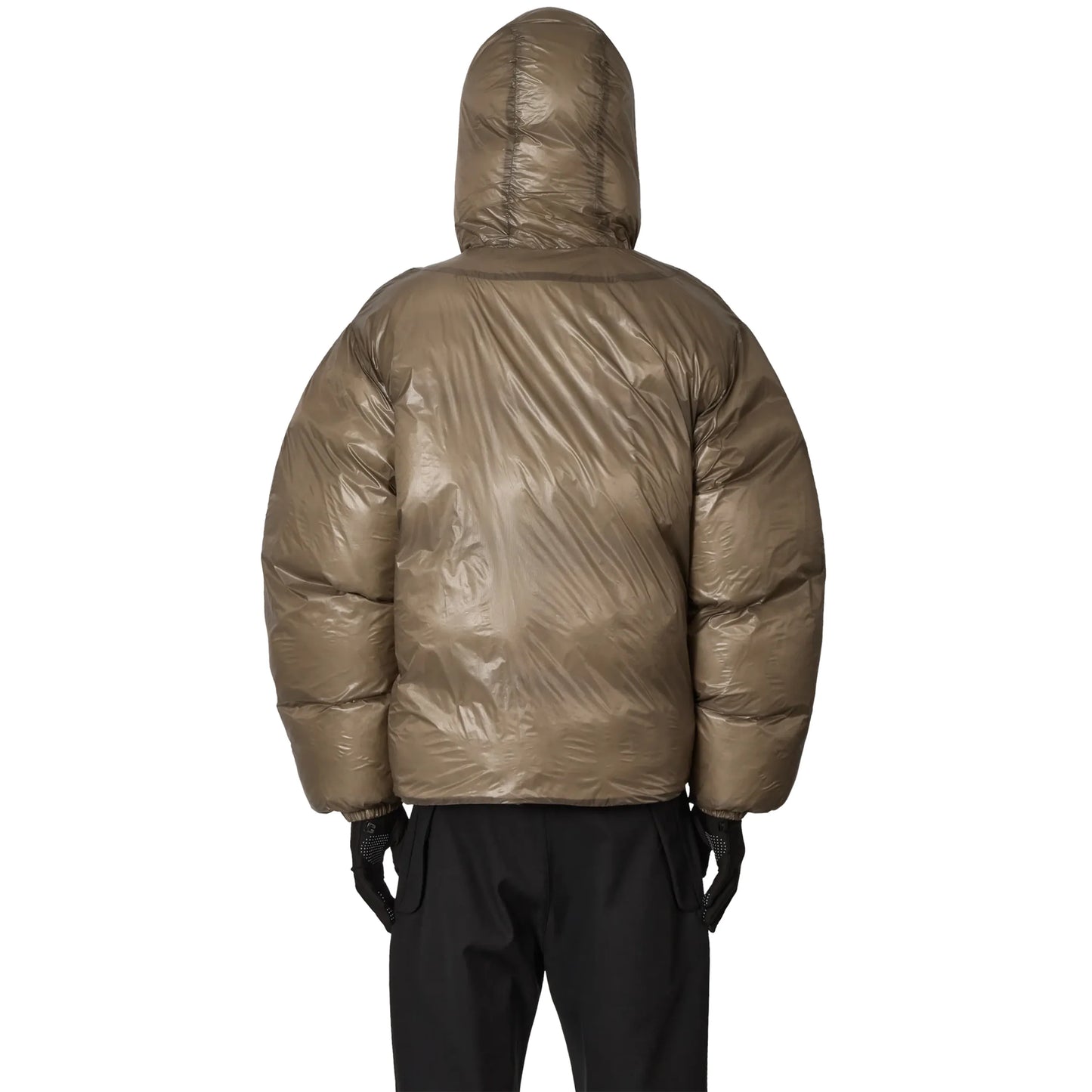 ROA Synthetic Down Jacket Taupe 着用イメージ 背面