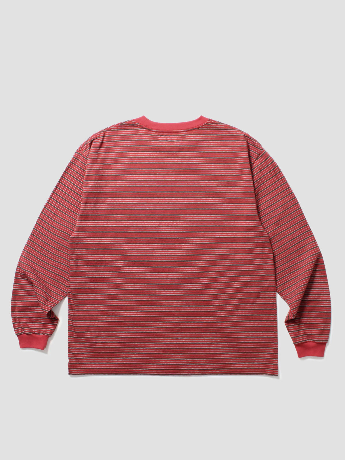 CABARET POVAL Coxon Stripe L/S Top Red【26AW-PVA-CS01】(N) 商品写真 背面
