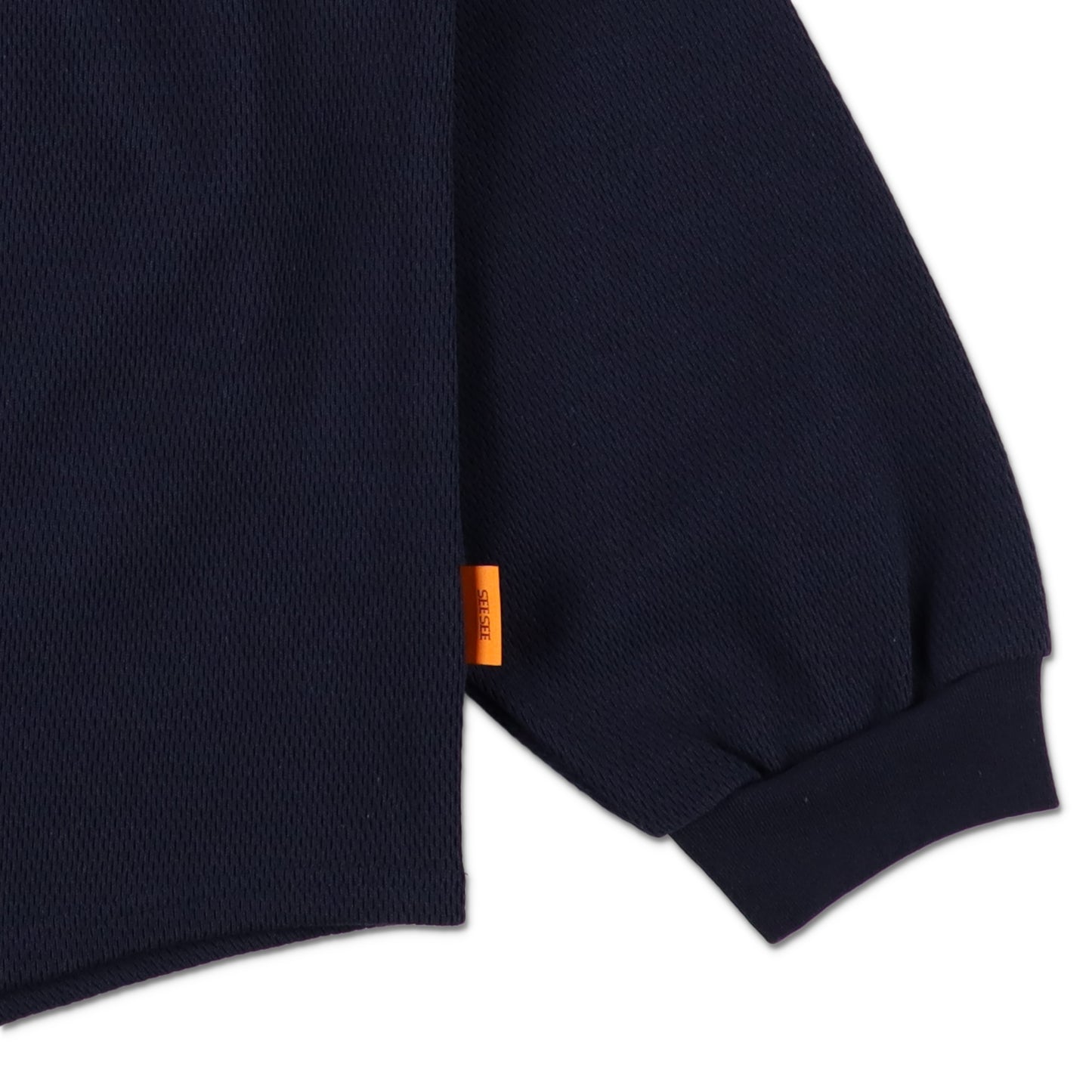 4.11 12:00pm 発売 SEE SEE THERMAL SUPER BIG ROUND LS TEE【NAVY】