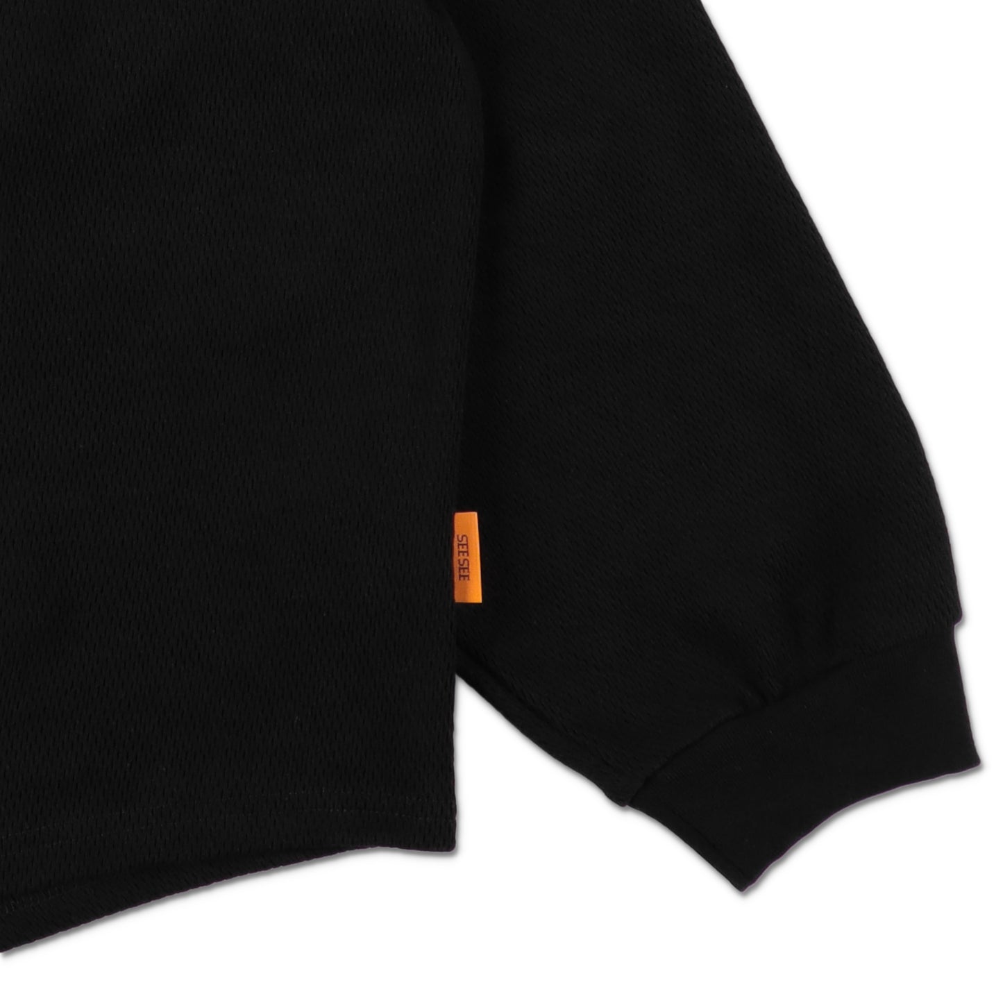 4.11 12:00pm 発売 SEE SEE THERMAL SUPER BIG ROUND LS TEE【BLACK】