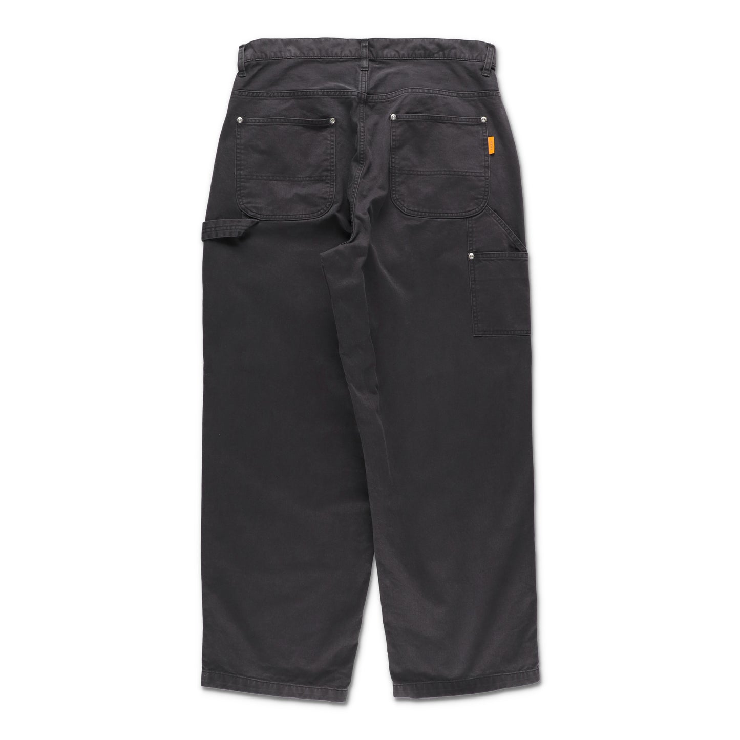 4.11 12:00pm 発売 SEE SEE DOUBLE KNEE PAINTER PANTS CHINO BLEACH【BLACK】
