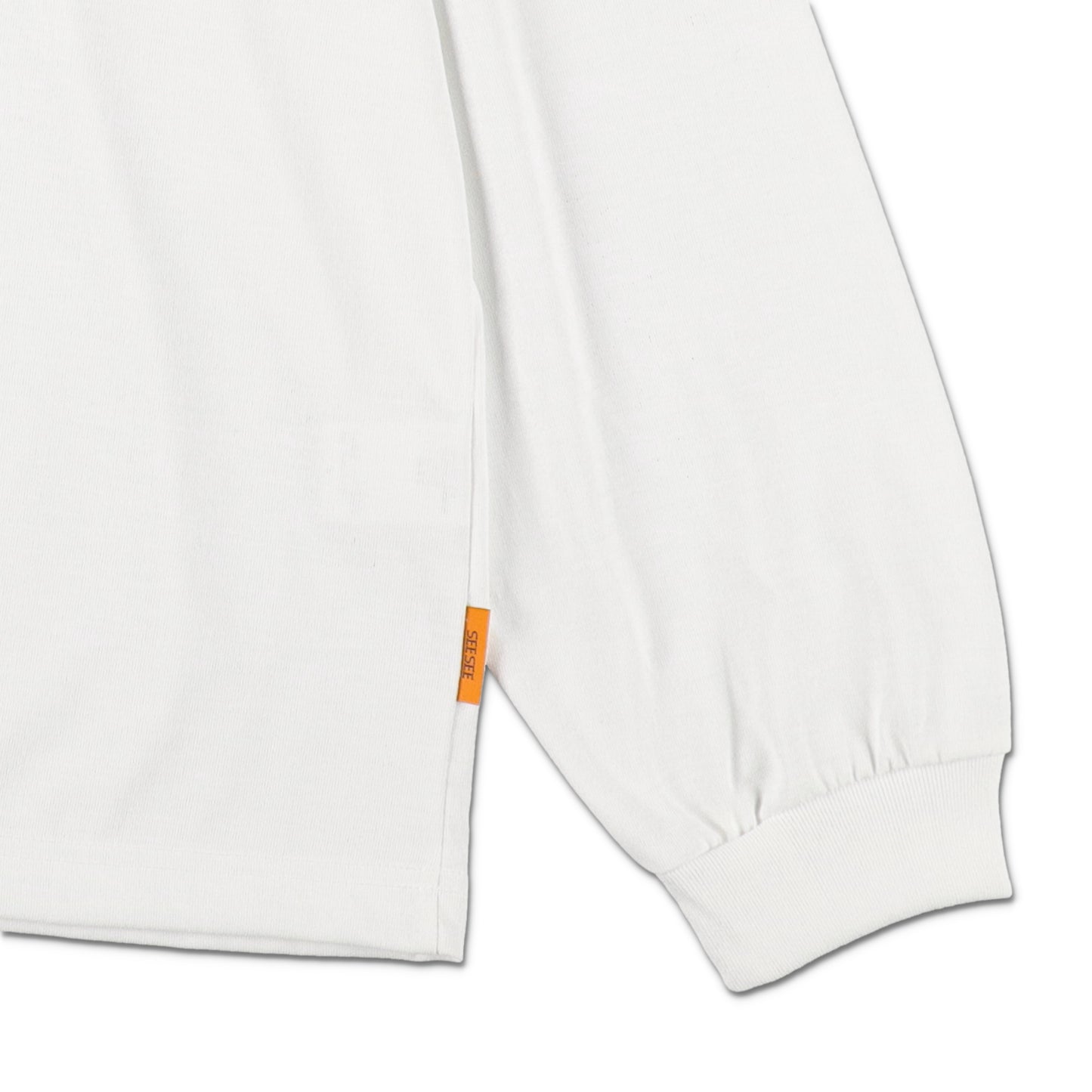 4.11 12:00pm 発売 SEE SEE BASIC TECH LS TEE【WHITE】