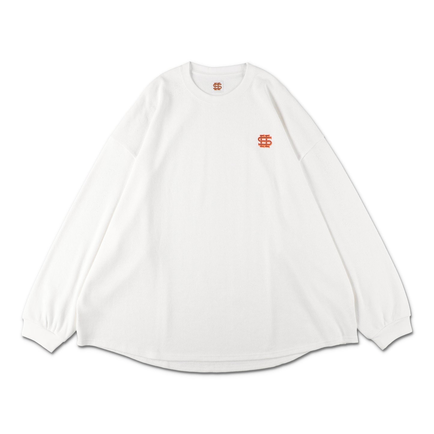 4.11 12:00pm 発売 SEE SEE THERMAL SUPER BIG ROUND LS TEE【WHITE】