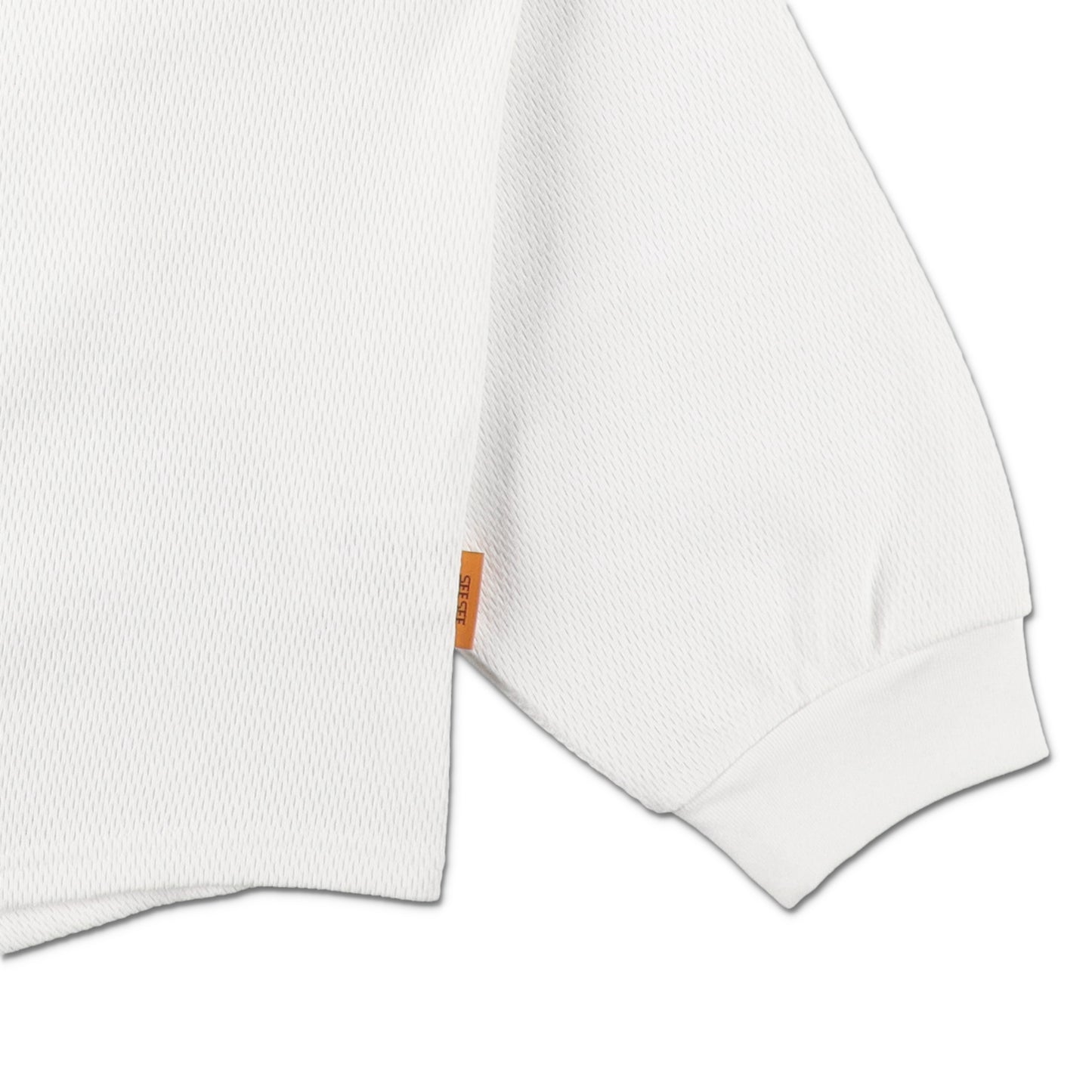 4.11 12:00pm 発売 SEE SEE THERMAL SUPER BIG ROUND LS TEE【WHITE】