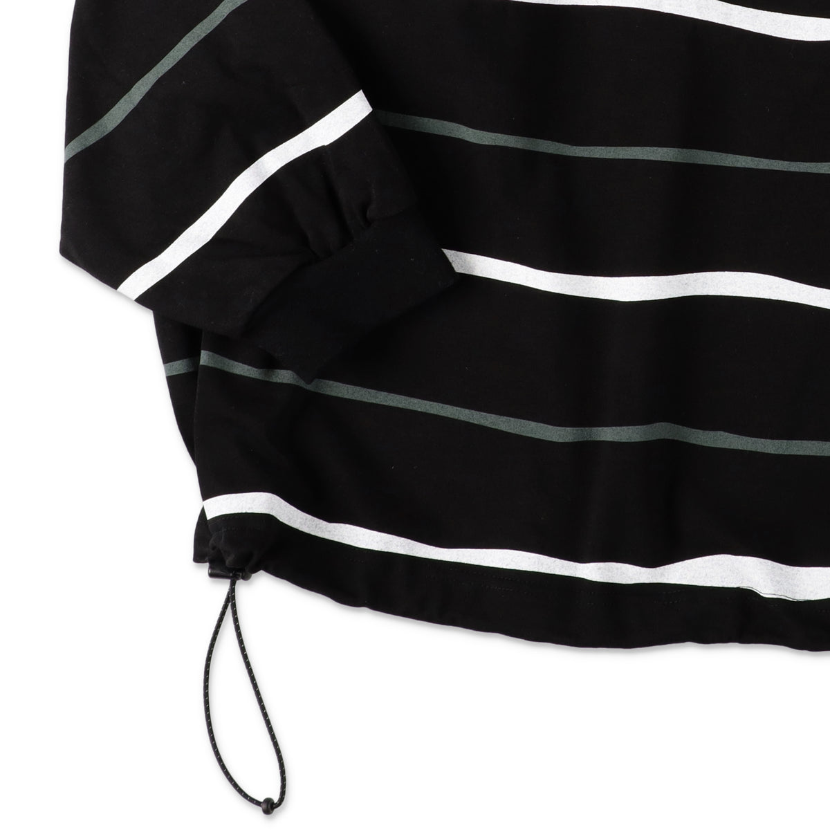 S.F.C Super Big Stripe LS Tee (W/Drawstrings) Black【SFCFW26CS07】(N)