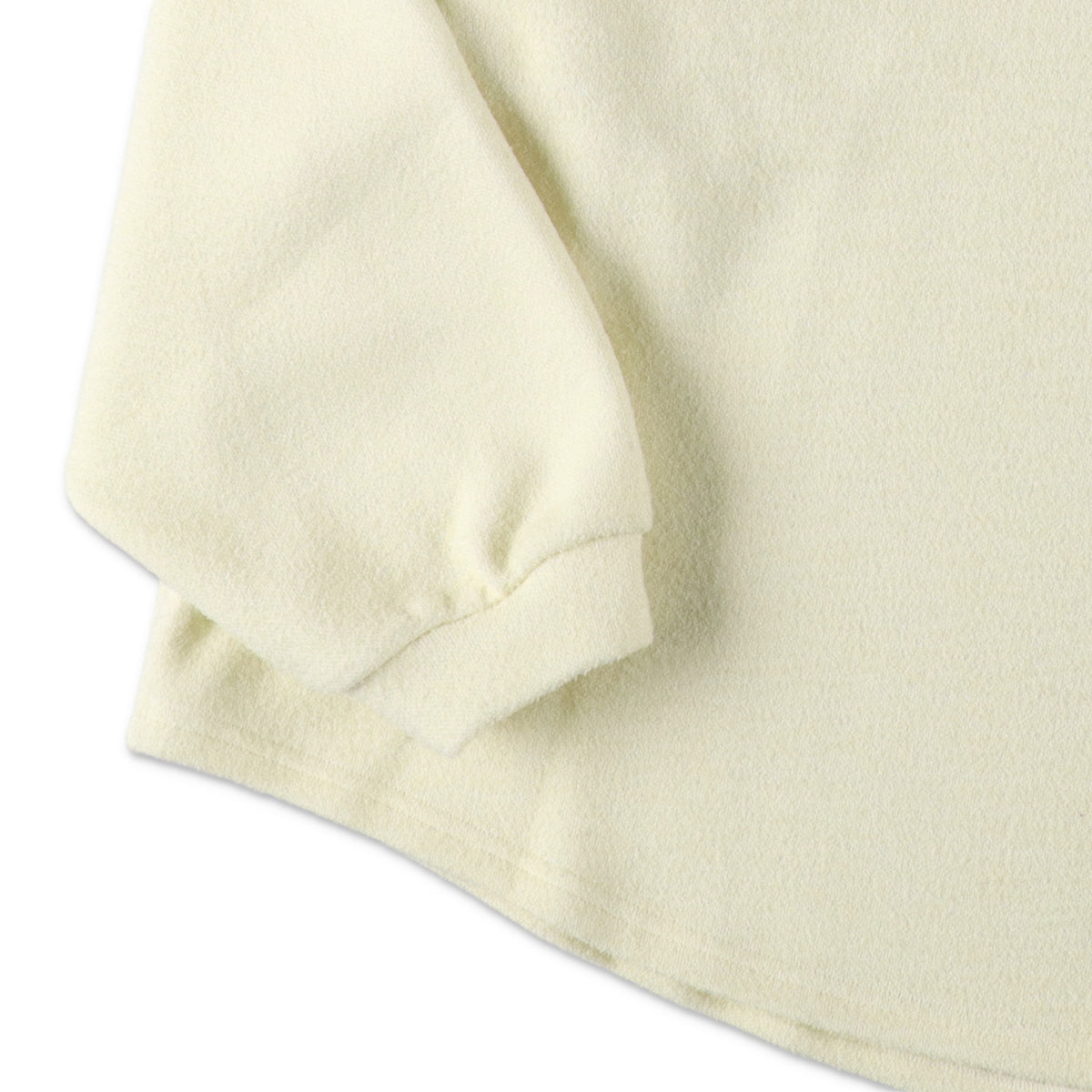 S.F.C Super Big LS Tee (Round Knit Sew) Ivory【SFCFW26CS03】(N)