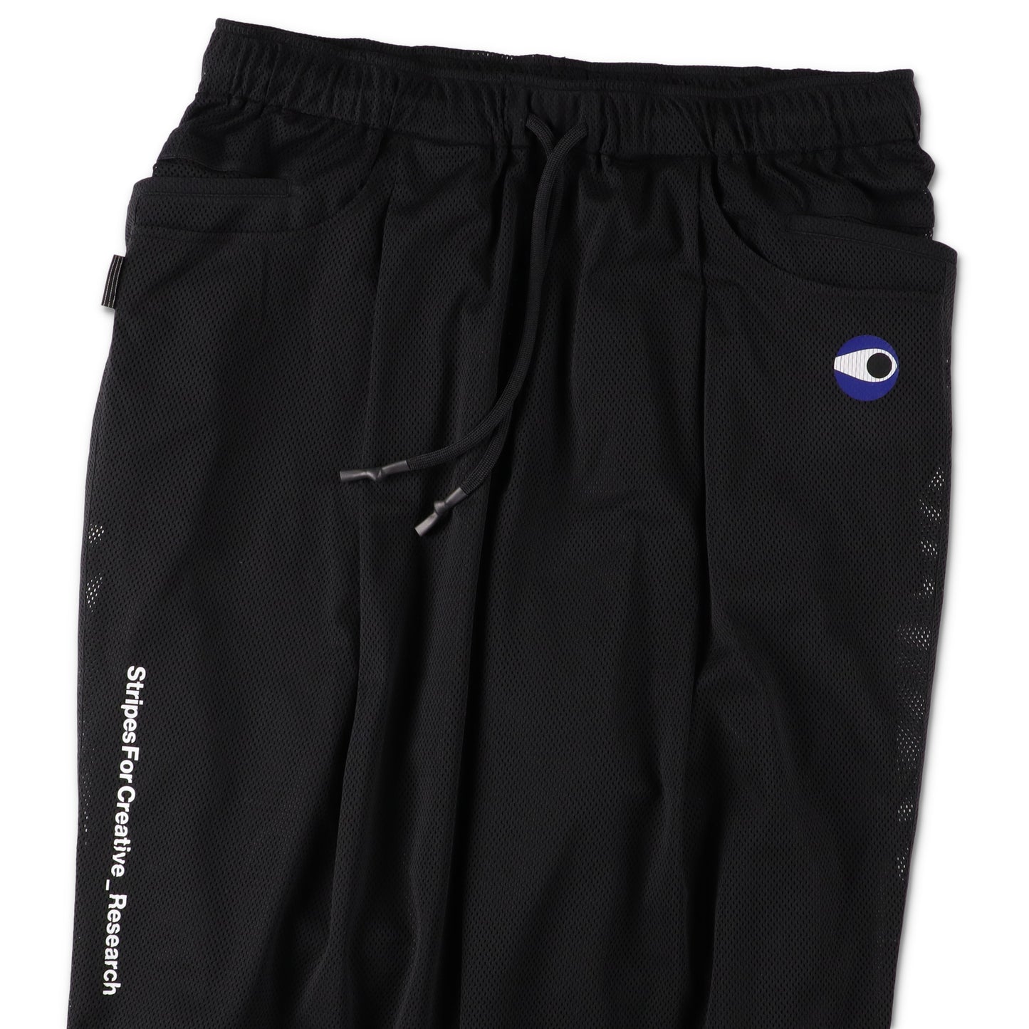 S.F.C × ADVANCED RESEARCH WIDE TAPERED EASY MESH PANTS Black【SFCSS25P01AR】
