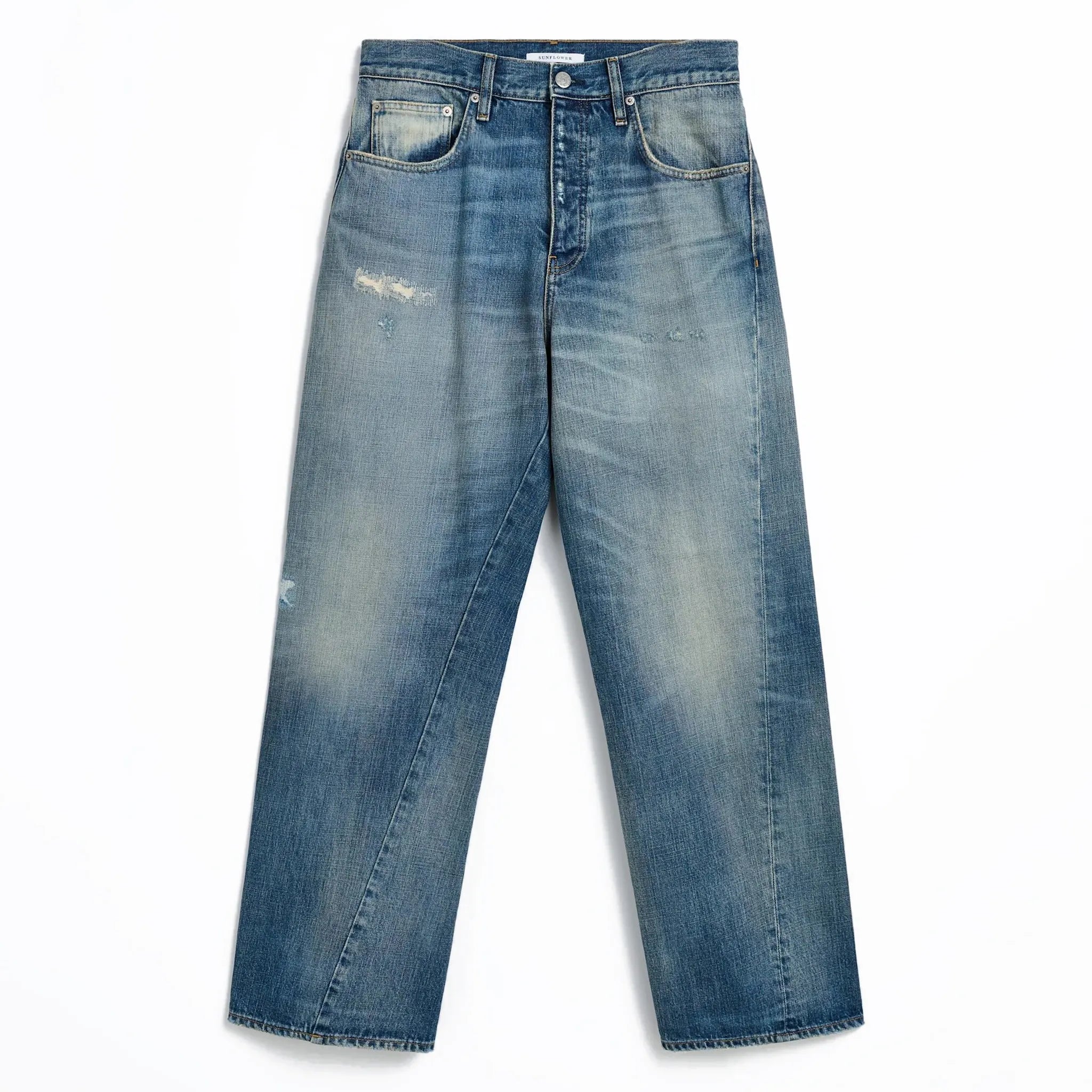 SUNFLOWER - WIDE TWIST DENIM Well Worn Blue – STUDY SHOWROOM STORE