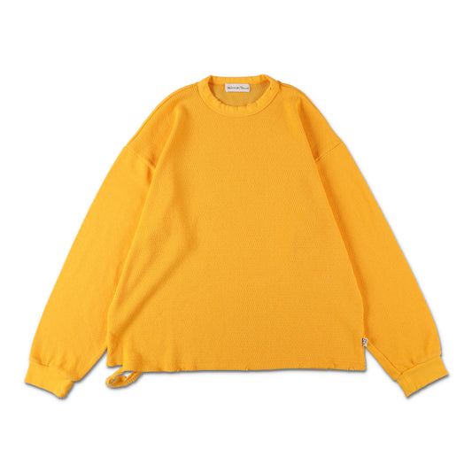 COSMOS TEXAS thermal ls tee yellow【ctfw25cs03】(N)