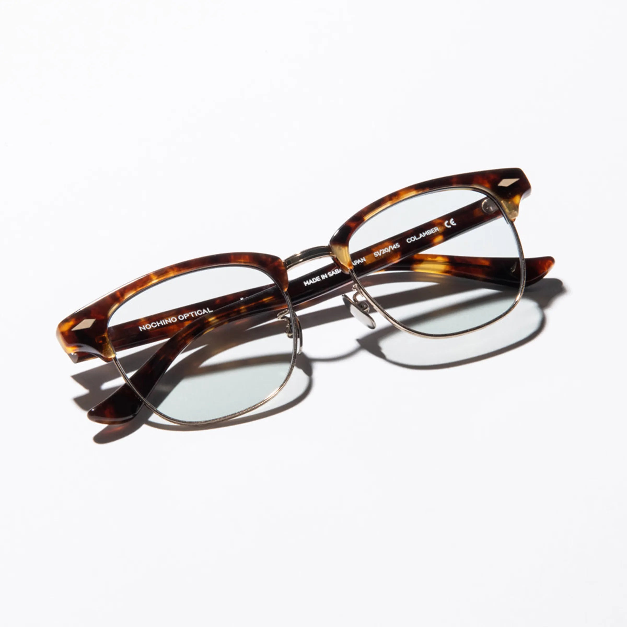 NOCHINO OPTICAL - YUGEN #3 RICH AMBER & CHAMPAGNE GOLD × GREY
