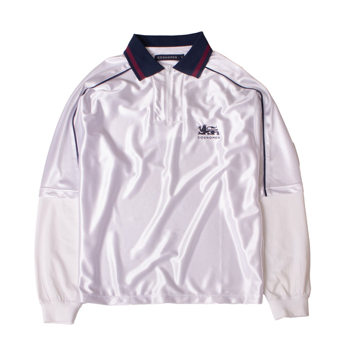 COGNOMEN LAYERED FOOTBALL UNIFORM SHIRT WHITE【UN-TEE-U01】(N)