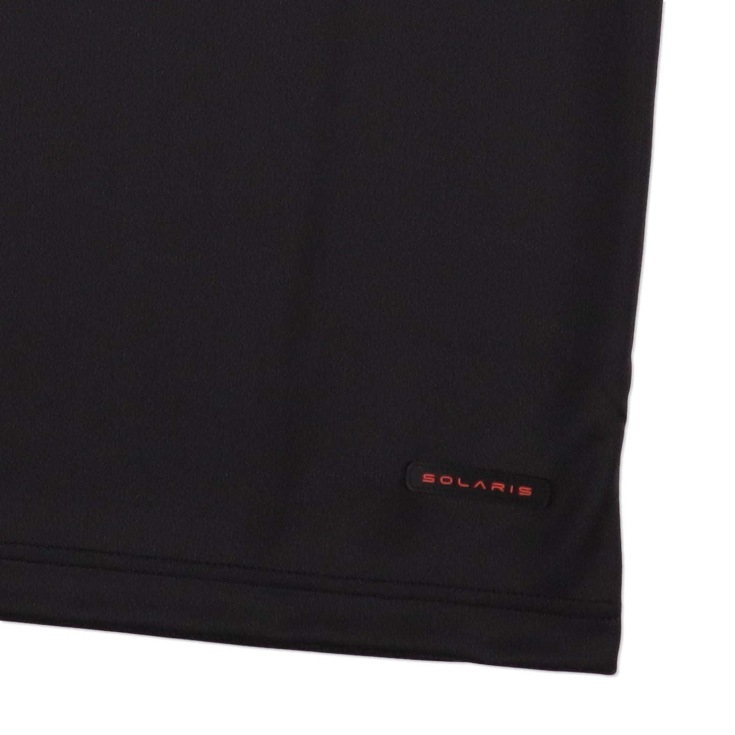 SOLARIS SPORTS S/S GAME SHIRT BLACK【SOLSS25CS03】