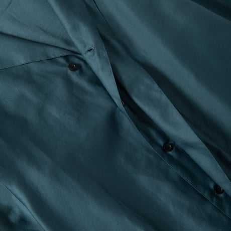 amber COTTON MOLESKIN SHIRT BLUE【aA-24-sh1】