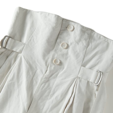 amber TURN BACK PANTS PIG PT WHITE【aA-24-pt1】