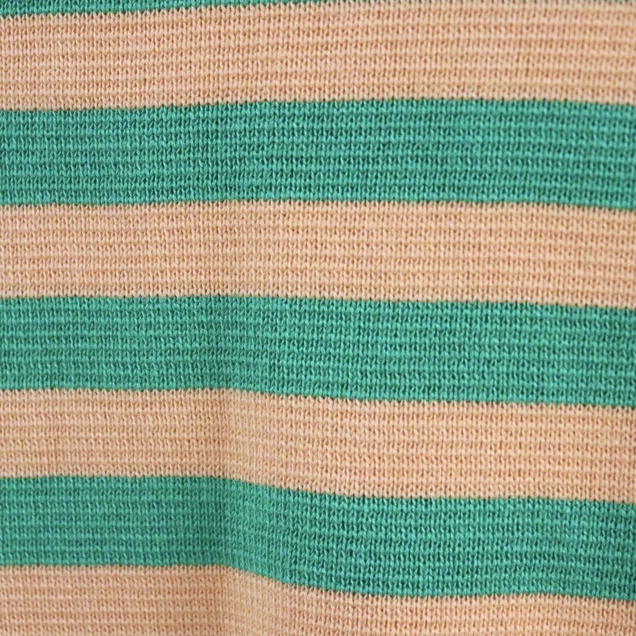 UNITUS(ユナイタス) S/S Milan Rib Crew Green × Orange【UTSSS20-CS06】