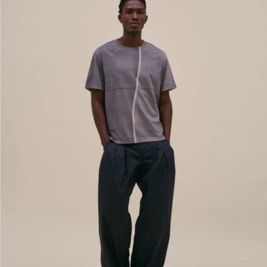 ECKHAUS LATTA LAPPED TEE SMOG【301-EL-PS25-S】