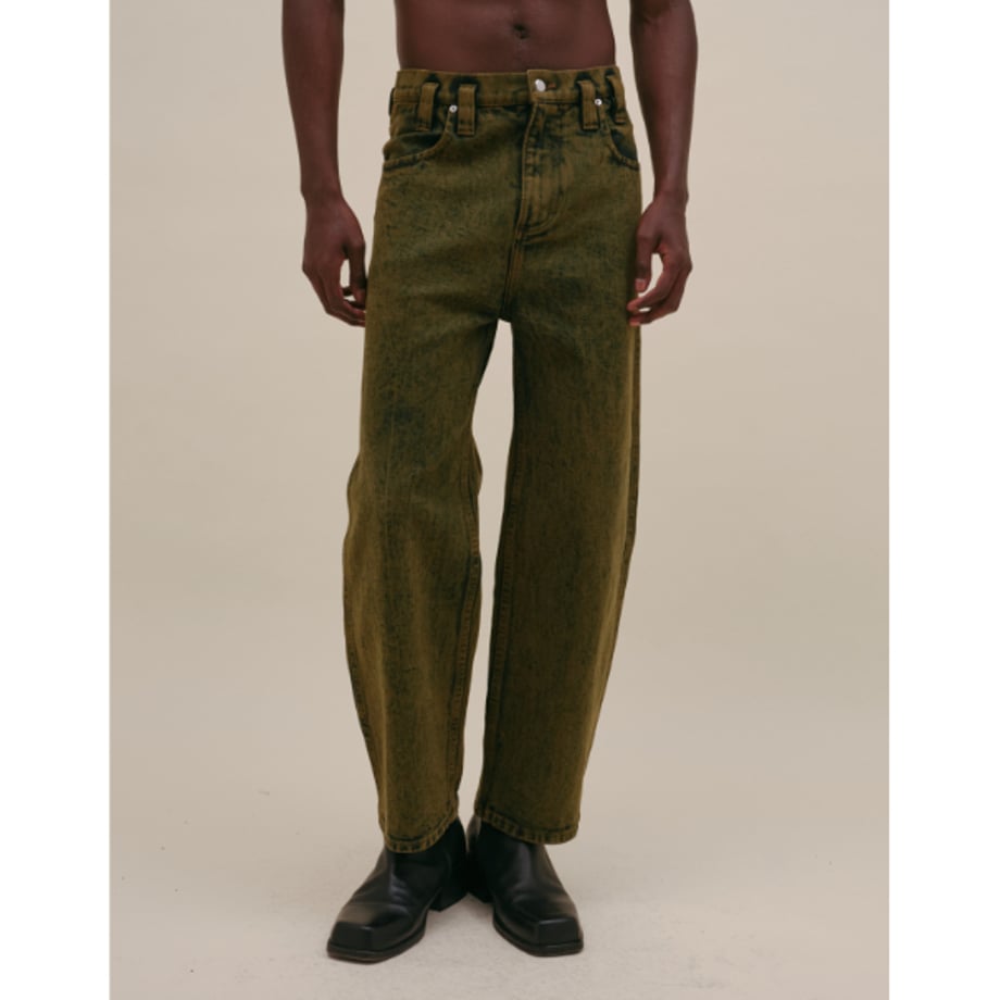 ECKHAUS LATTA BAGGY JEAN BOREAL【555-EL-PS25-B】(N)