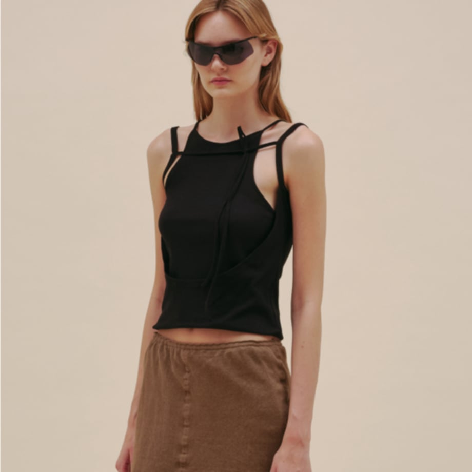 ECKHAUS LATTA FLIP TANK ASPHALT【1205-EL-PS25-A】(N)