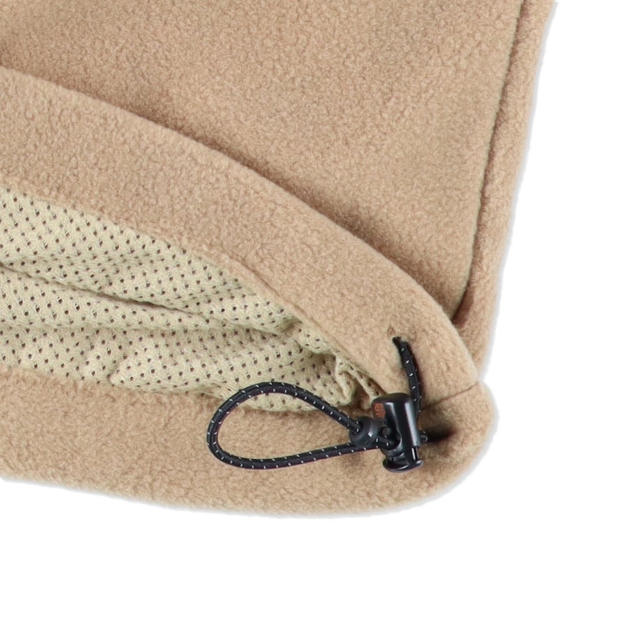 SEE SEE LIGHT FLEECE JACKET【BROWN BEIGE】