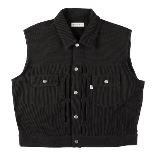 COSMOS TEXAS second vest black【ctss24j02】