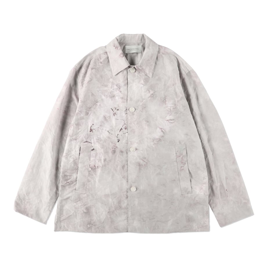ENCOMING WELT POCKET SHIRTS JACKET WHITE【WPSJ-W】