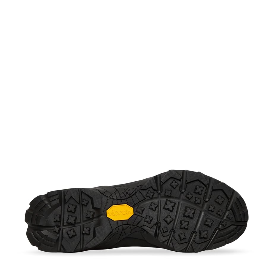 ROA Andreas Black Vibramソール 革製ディテール のアウトソール(Vibramソールのパターン)