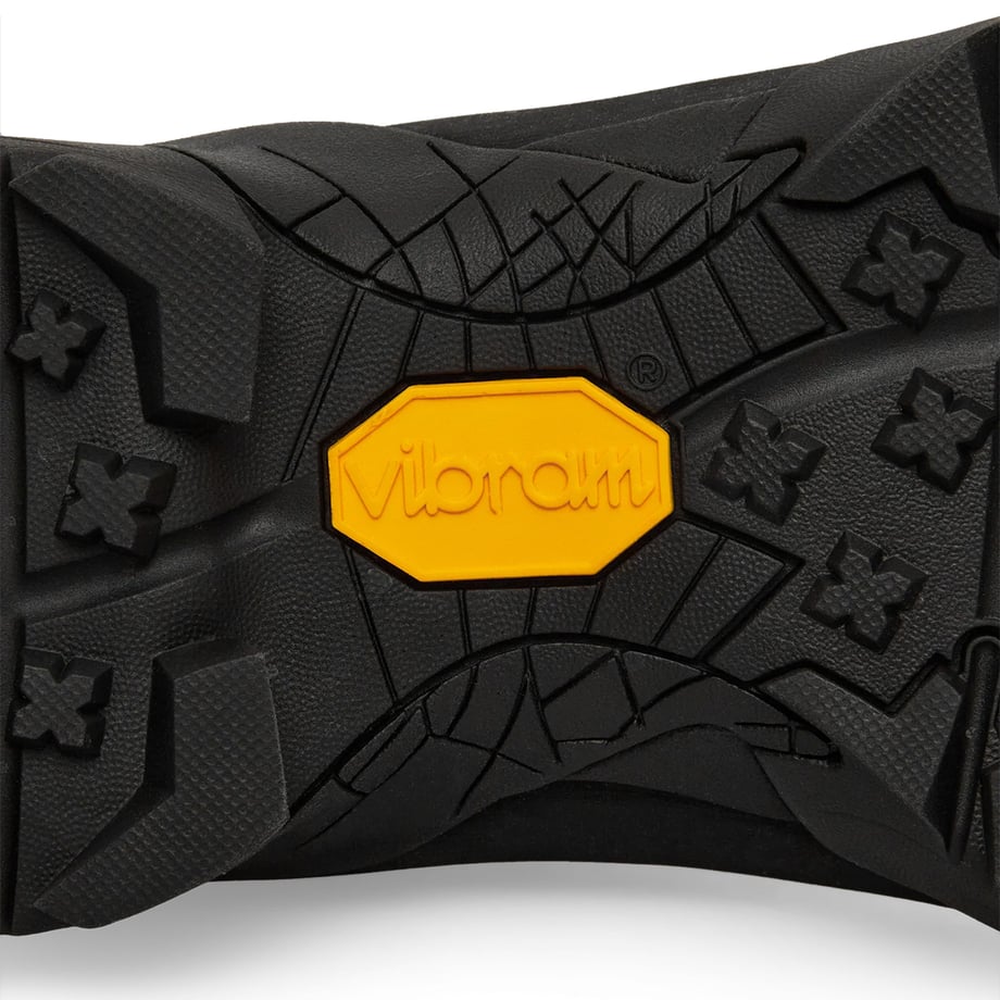 ROA Andreas Black Vibramソール 革製ディテール