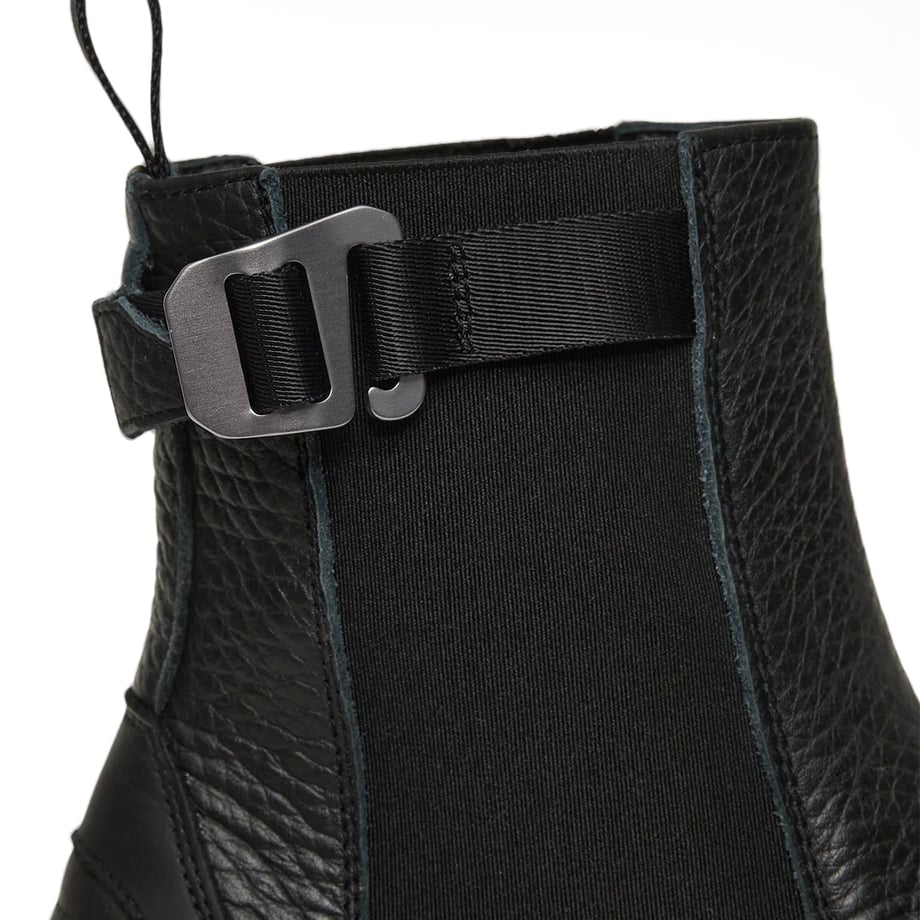 ROA Chelsea Boot Black スリングバックストラップとパッド入りインサート