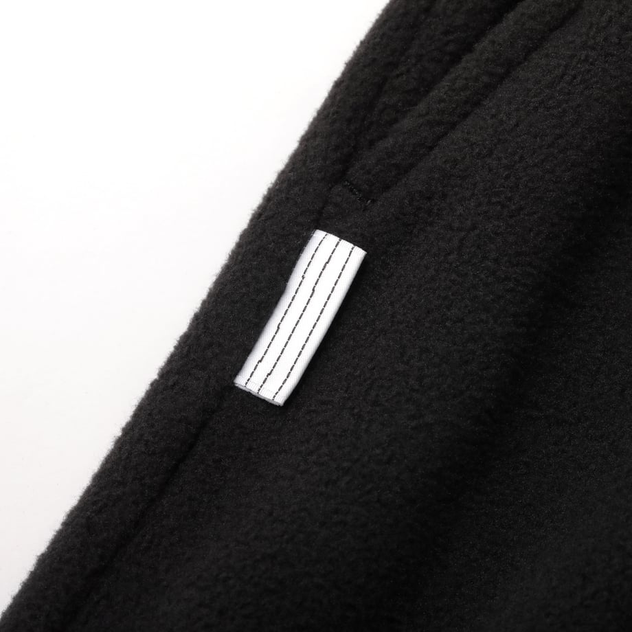 S.F.C WIDE FLEECE PANTS Black - エスエフシー ピスネーム