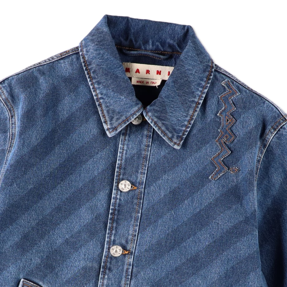 MARNI JACKET BLUE KYANITE【JUJU0050S0USCX36】(N)