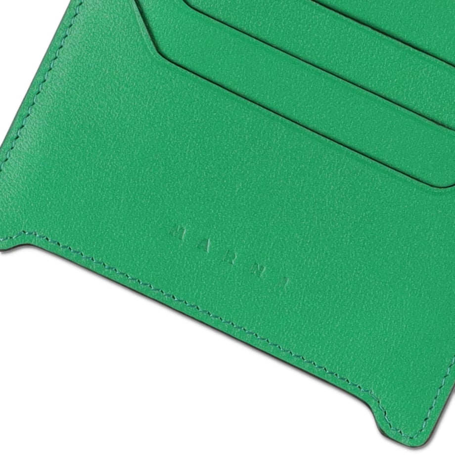 MARNI CARD CASE SEA GREEN【PFMO0112U0P6948】(N)