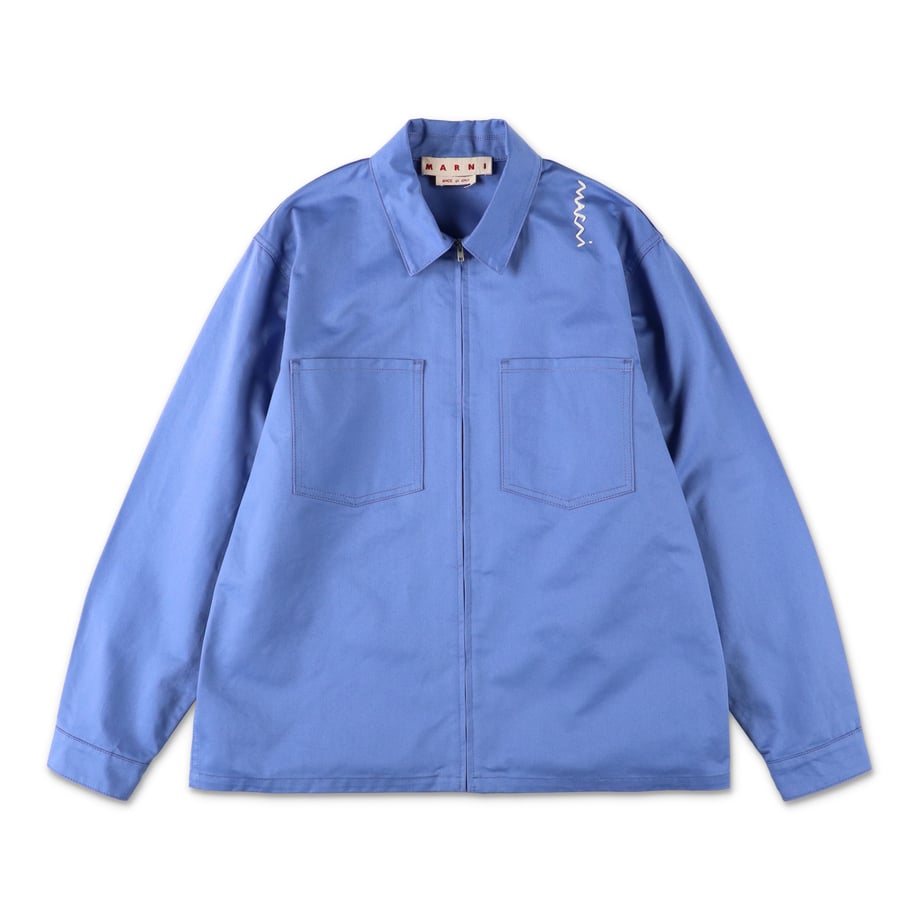 MARNI SHIRTS BLUE LILAC【CUMU0297S0UTC311】