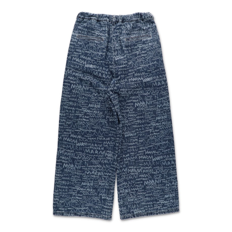MARNI TROUSERS BLUE KYANITE【PUJU0104A0USCX38】(N)