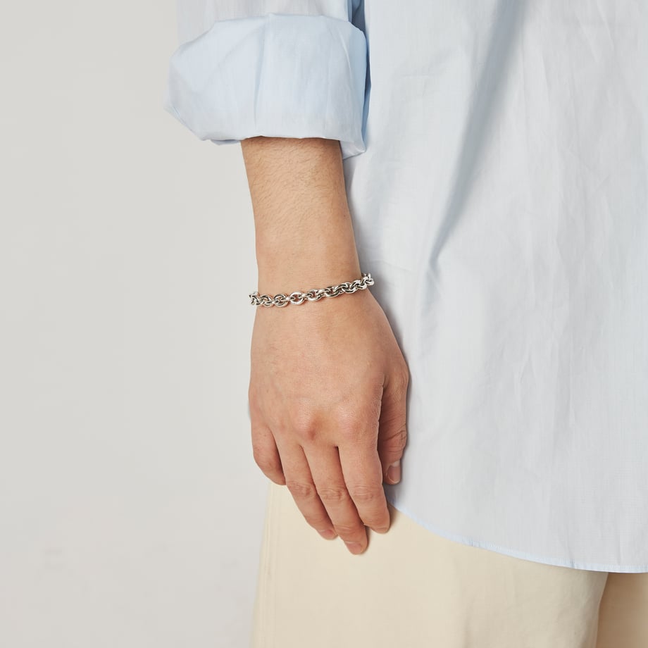 XOLO Oval Link Bracelet -7mm-【XOB085-19】(N)