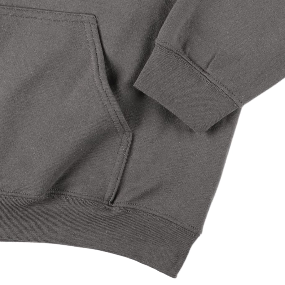 CABARET POVAL Easten Bloc Hoodie Charcoal【23AW-PVA-SW02】