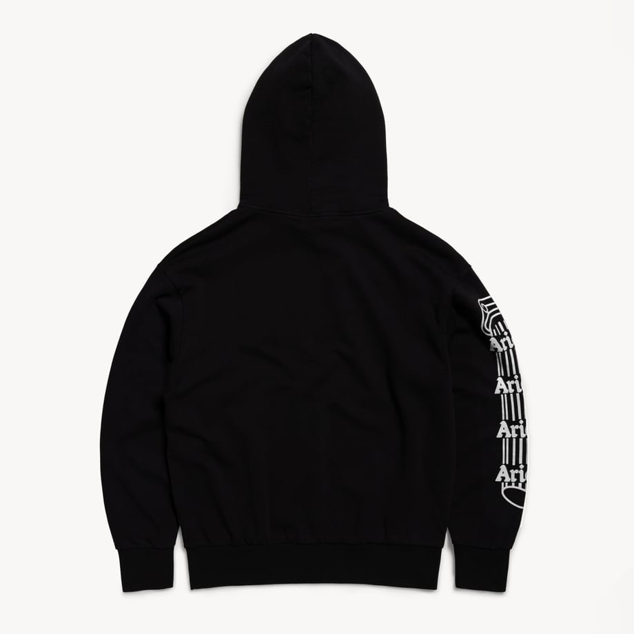 ARIES Column Hoodie Black【AR20010.01】