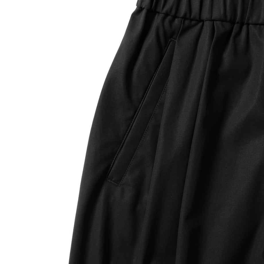 AFTERHOURS SIDE SEAMLESS PANTS BLACK【A014-E1PT】(N)