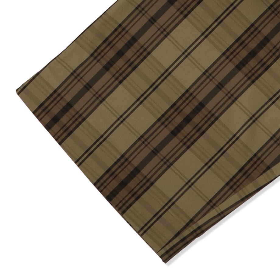 STUDIO NICHOLSON スタジオニコルソン TECH MADRAS CHECK PANTS-DEEP PLEAT VOLUME PANT "SORTE" MULTI【SNM-351】