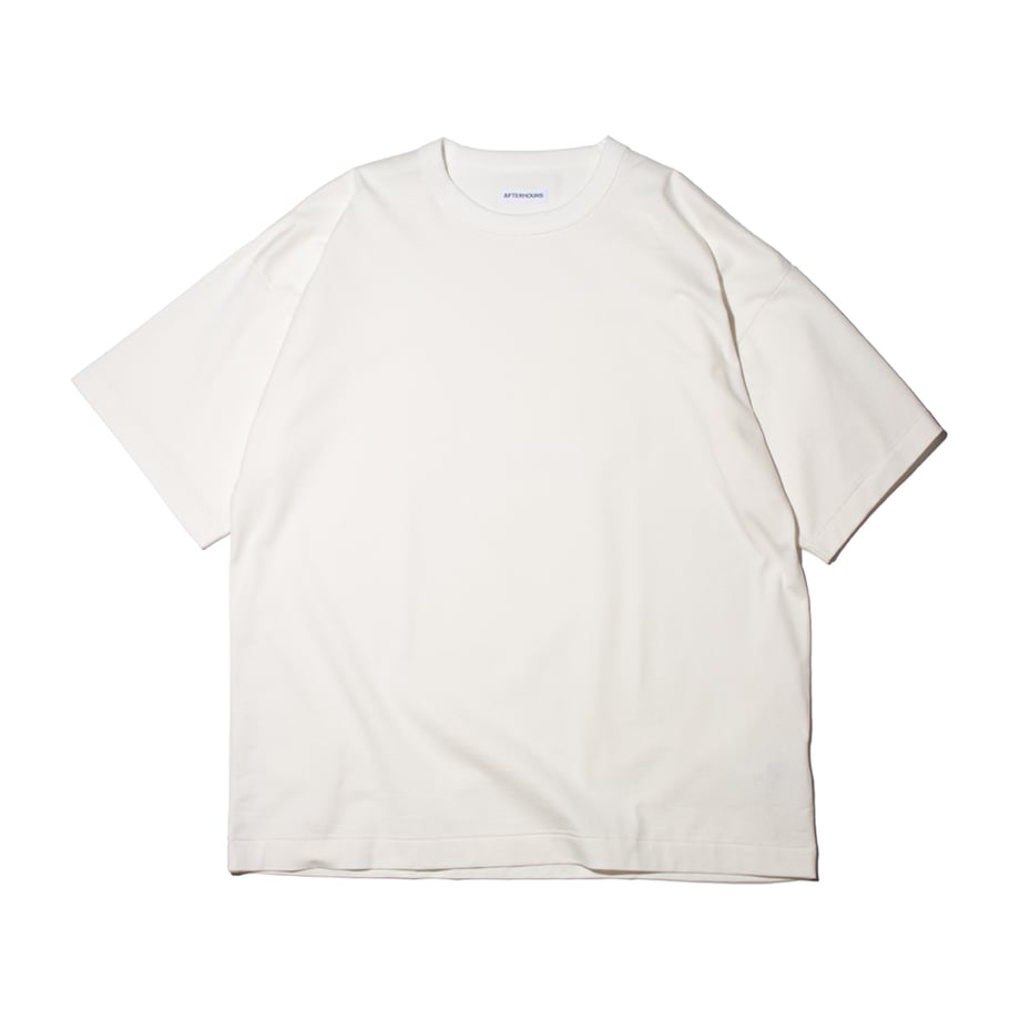 AFTERHOURS OVERSIZED T-SHIRT WHITE【A011-E1TS】