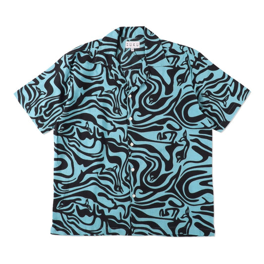 SUKU HOME RAY HOLIDAY SHIRT BLUE LAGOON
