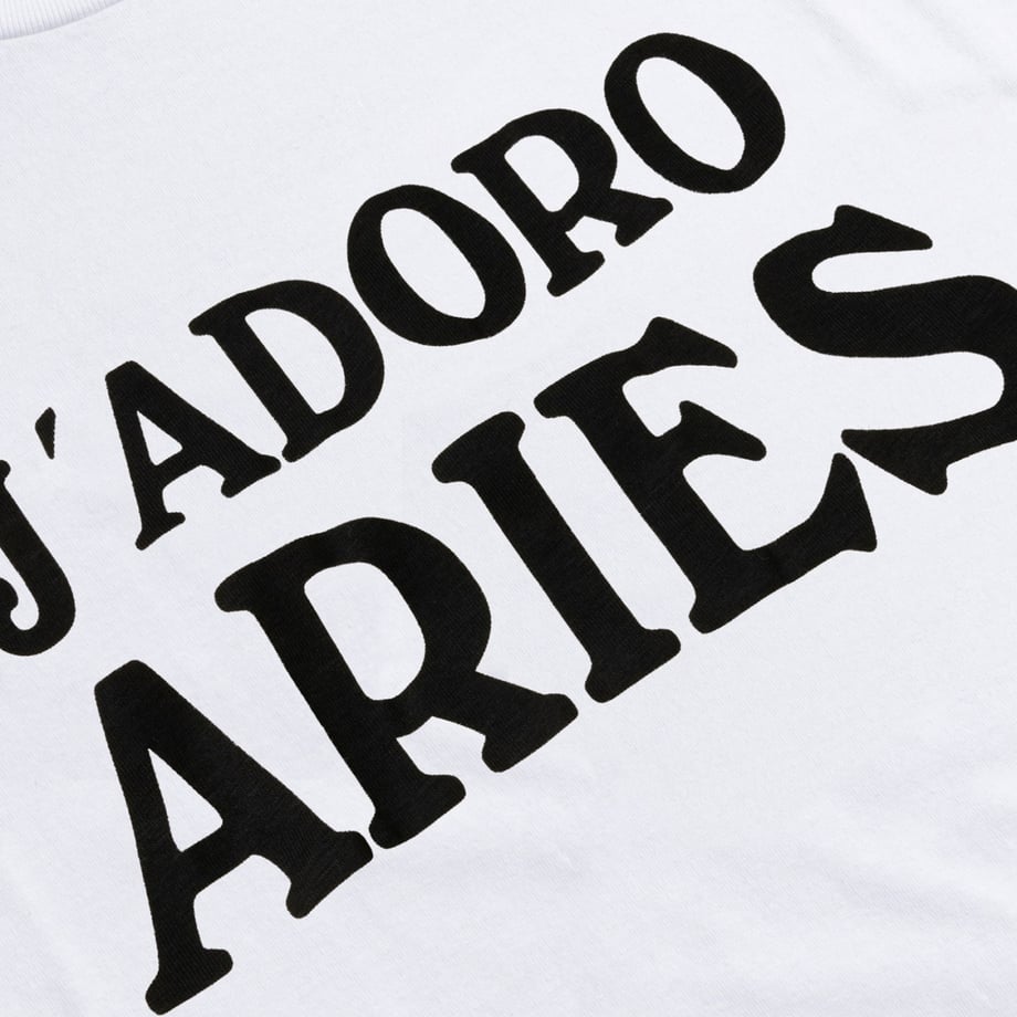 ARIES J'Adoro Aries SS Tee White【AR60006.01】(N)