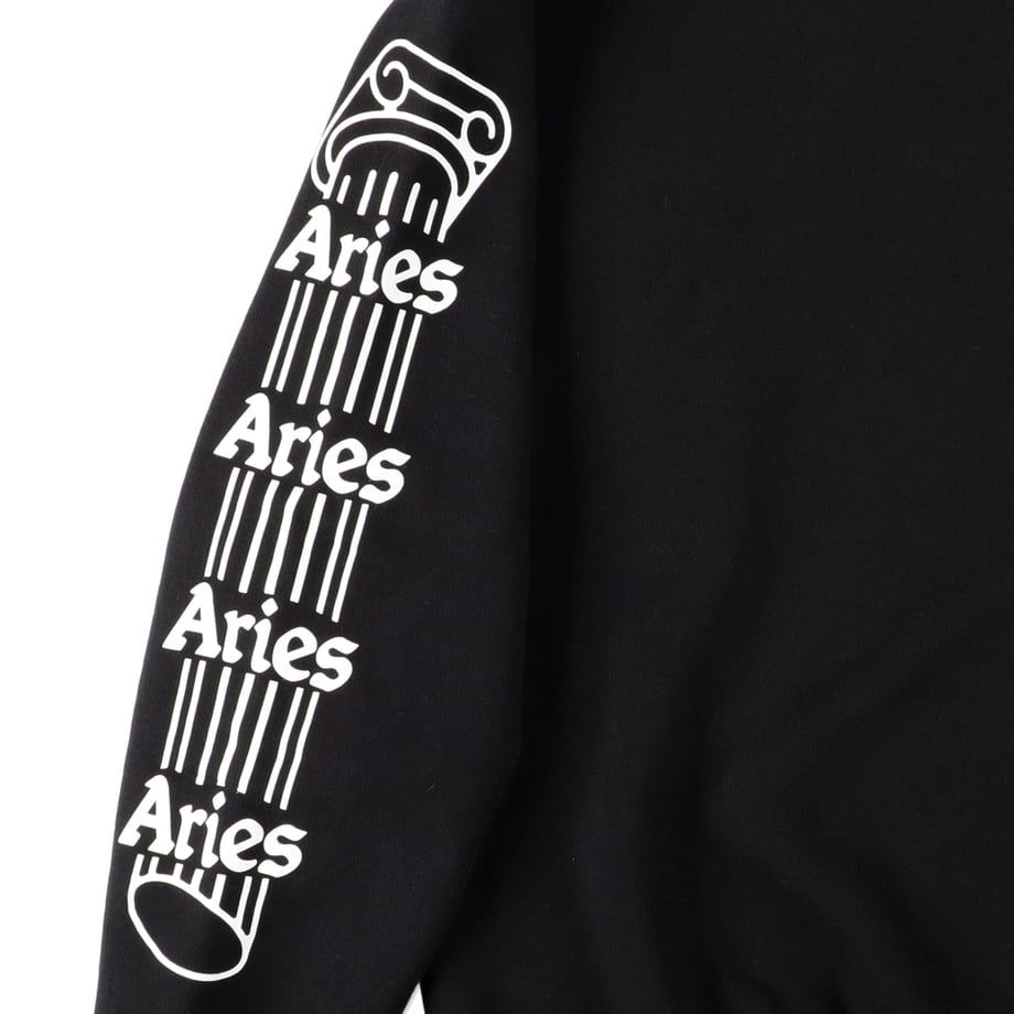 ARIES Column Hoodie Black【AR20010.01】